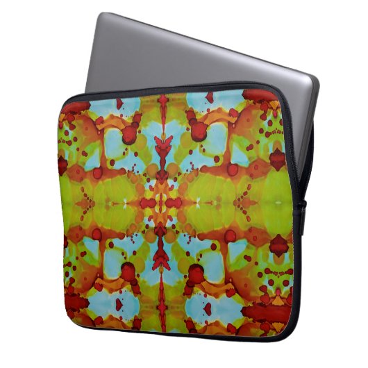 Sunset Spill Laptopschutzhülle (Vorderseite Links)