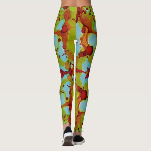 Sunset Spill Leggings (Rückseite)