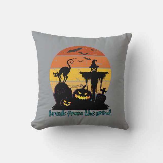 Sunset Spooky BFTG Pillow Kissen (Vorderseite)