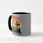 Sunset Spooky BFTG Tasse (Vorderseite Links)