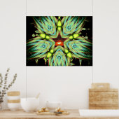 Sunset Star Poster (Küche)