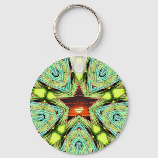 Sunset Star Schlüsselanhänger (Vorderseite)