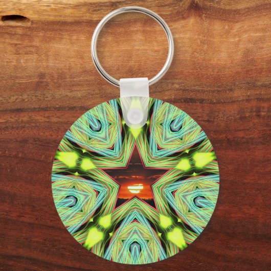 Sunset Star Schlüsselanhänger (Vorderseite)