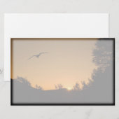 Sunset Stationary Briefpapier (Vorne/Hinten)