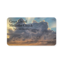 Sunset Storm Clouds Christlicher Minister Pastor