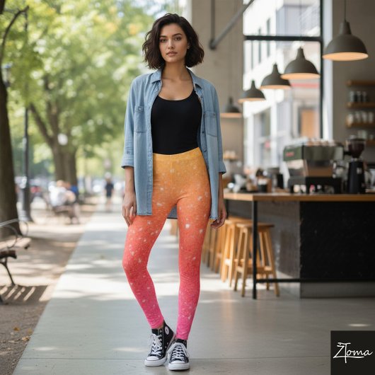 Sunset Stride Leggings