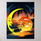 Sunset Strip Party Poster (Vorne)