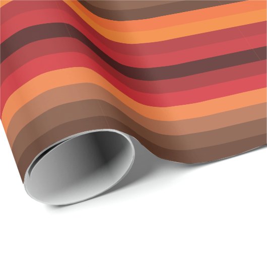 Sunset Stripes Geschenkpapier (Rolleneckpunkt)