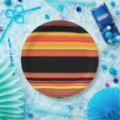 SUNSET STRIPES PAPPTELLER (Party)