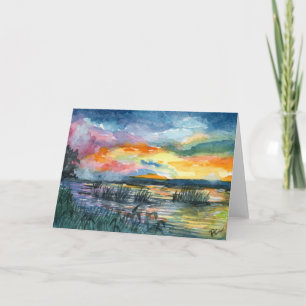 Sunset Study #2 Karte