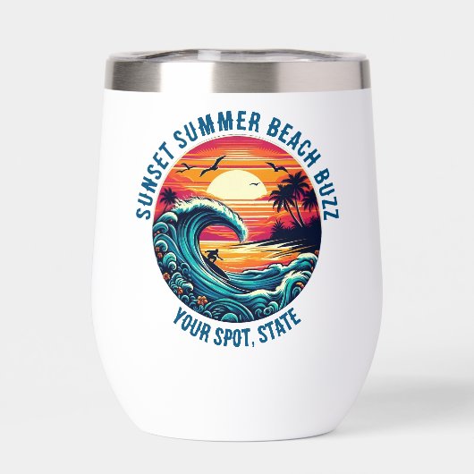 Sunset Summer Beach Buzz (Rückseite)