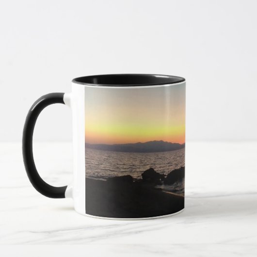Sunset Summer Black 325 ml Ringer Combo Tasse (Links)