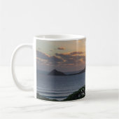 Sunset Summer Ocean Nature Landscape Foto Kaffeetasse (Links)