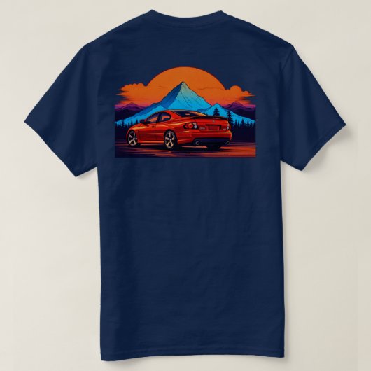 Sunset Summit GTO Tee (Design Rückseite)