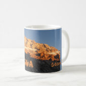 Sunset Summit View, Mount Aconcagua, Argentinien Kaffeetasse (VorderseiteRechts)