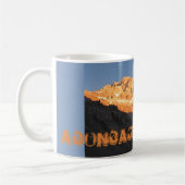 Sunset Summit View, Mount Aconcagua, Argentinien Kaffeetasse (Links)