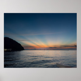 Sunset Sunams Poster