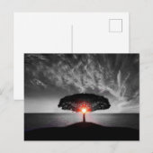 Sunset Sunrise Postkarte (Vorne/Hinten)