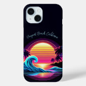 Sunset Surf Glow Case-Mate iPhone Hülle (Rückseite)