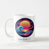 Sunset Surf Glow Kaffeetasse (Links)