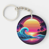 Sunset Surf Glow Schlüsselanhänger (Vorderseite)