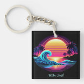 Sunset Surf Glow Schlüsselanhänger (Vorderseite)