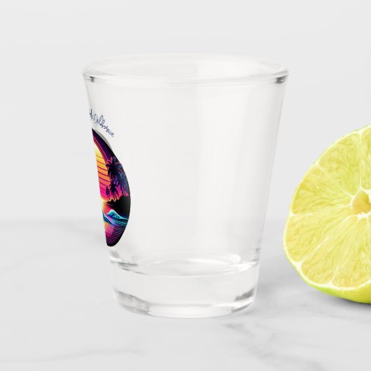 Sunset Surf Glow Schnapsglas (Rechts)