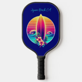 Sunset Surfboard Paradies- Pickleball Schläger