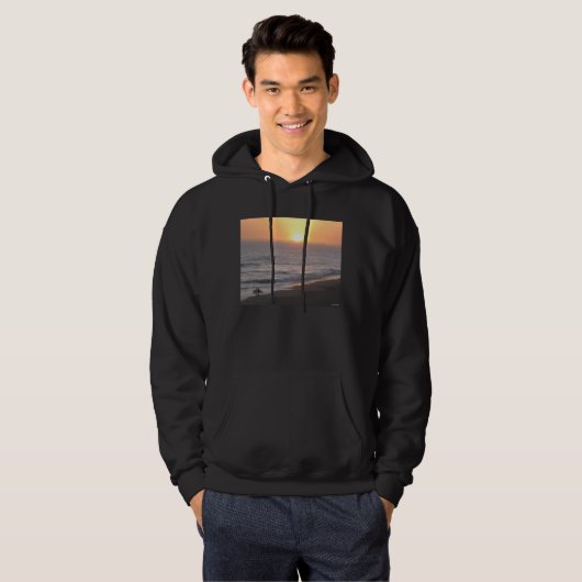 Sunset Surfer Hoodie (Vorne ganz)