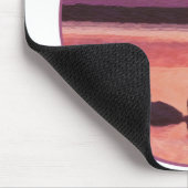 Sunset Swans Mousepad (Ecke)