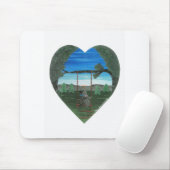 Sunset Sweethearts Mousepad (Mit Mouse)