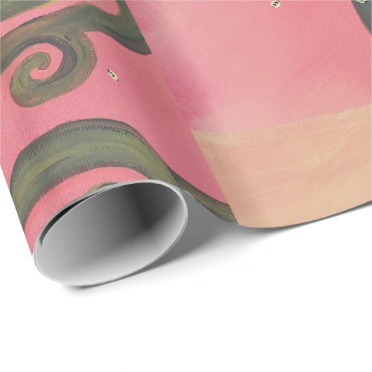 Sunset Swirl Geschenkpapier (Rolleneckpunkt)