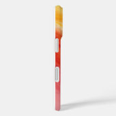 Sunset Swirl iPhone Case - Gelb, Rot & Orange (Rückseite / Rechts)