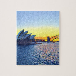 Sunset Sydney Opera House Puzzle
