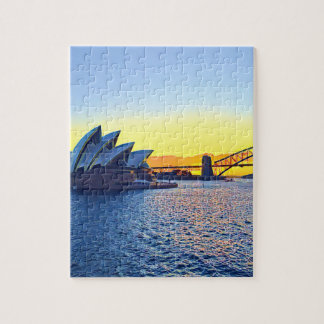 Sunset Sydney Opera House Puzzle