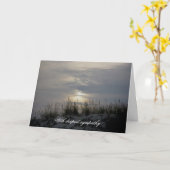 Sunset Sympathy Card Karte (Gelbe Blume)