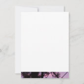 Sunset Sympathy Cards Karte (Rückseite)