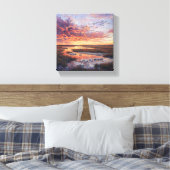 Sunset Symphony Leinwanddruck (Insitu (Schlafzimmer))