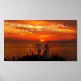 Sunset Symphony Poster