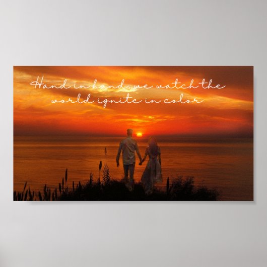 Sunset Symphony Poster (Vorne)