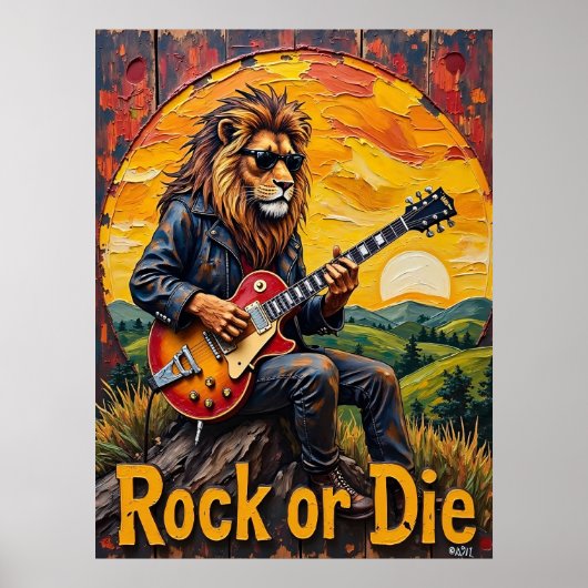 Sunset Symphony: Valley Roar Poster (Vorne)