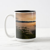 "Sunset Symphony" Zweifarbige Tasse (Links)