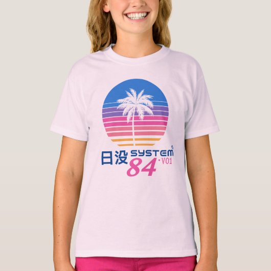 Sunset System 84 V01 T-Shirt (Vorderseite)