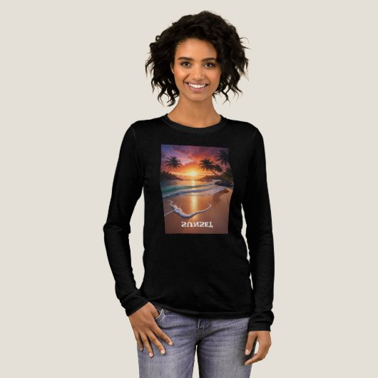SUNSET T SHIRT (Volle Vorderseite)