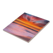 Sunset Tamarack Beach| Carlsbad, CA Fliese (Seite)