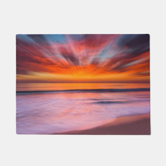 Sunset Tamarack Beach| Carlsbad, CA Fußmatte (Vorderseite)