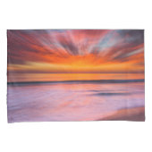Sunset Tamarack Beach| Carlsbad, CA Kissenbezug (Vorderseite-Rechts)