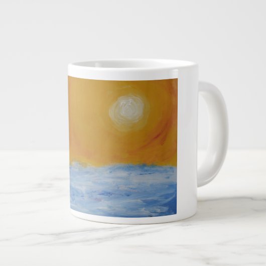 SUNSET-TASSE Jumbo-Tasse (Vorderseite Rechts)