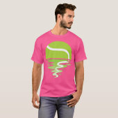 Sunset Tennis Ball T-Shirt (Vorne ganz)
