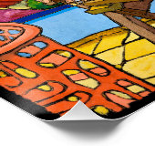 Sunset - The Studio, Jonathan Kis-Lev Poster (Ecke)